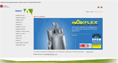 Desktop Screenshot of maxflexinsulation.com